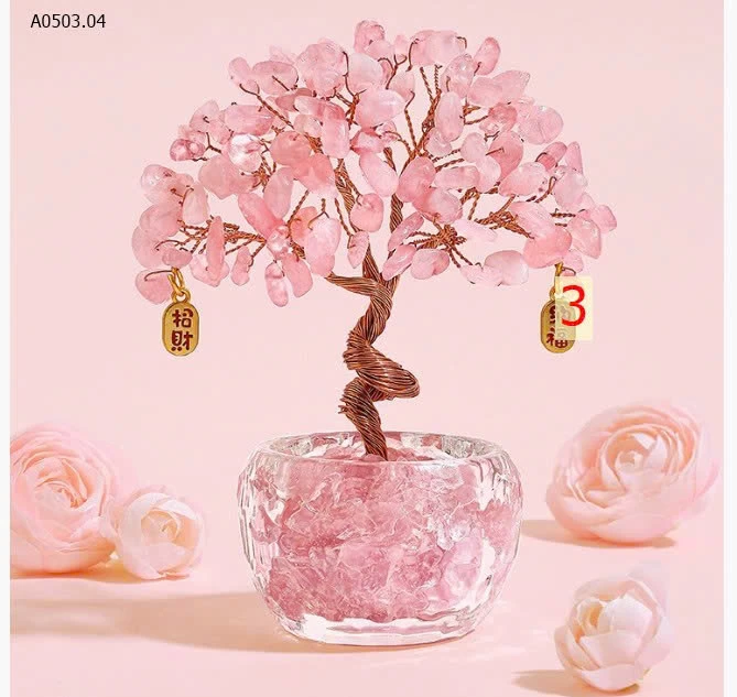 CÂY TÀI LỘC ĐÁ TỰ NHIÊN – MINI ĐỂ BÀN XINH XẮN - sỉ 120k