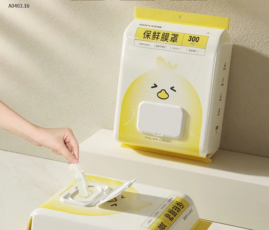 MÀNG BỌC THỰC PHẨM DẠNG TÚI TREO - Giá sỉ 62k/set 300c