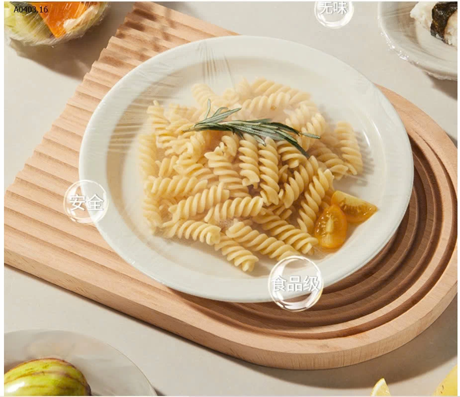 MÀNG BỌC THỰC PHẨM DẠNG TÚI TREO - Giá sỉ 62k/set 300c