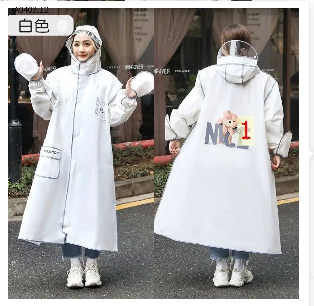 ÁO MƯA THỜI TRANG GẤU NICE - sỉ 127k