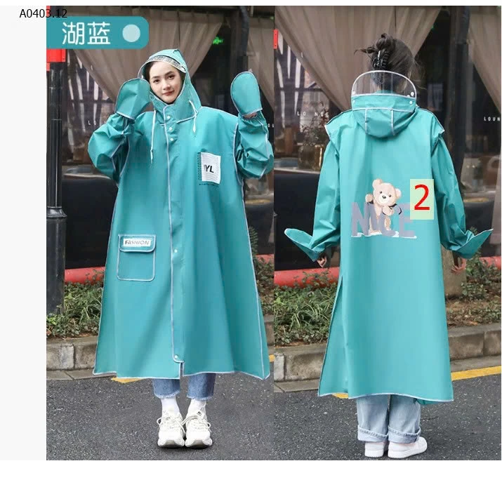 ÁO MƯA THỜI TRANG GẤU NICE - sỉ 127k