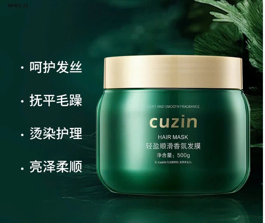 HŨ KEM Ủ TÓC CHÍNH HÃNG CUZIN Ủ SIUUU MỀM - sỉ 68k