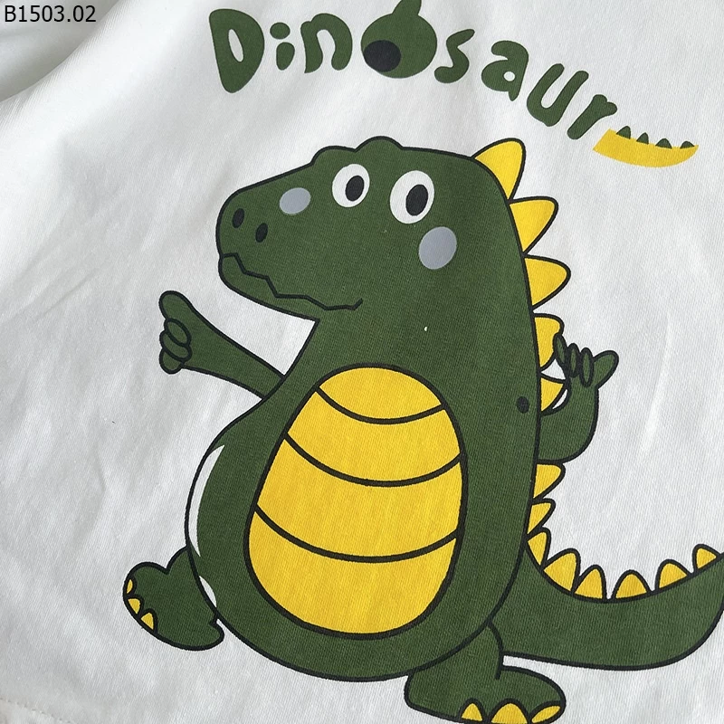 SET BỘ BÉ TRAI ÁO KHỦNG LONG + QUẦN SHORT giá sỉ 127k