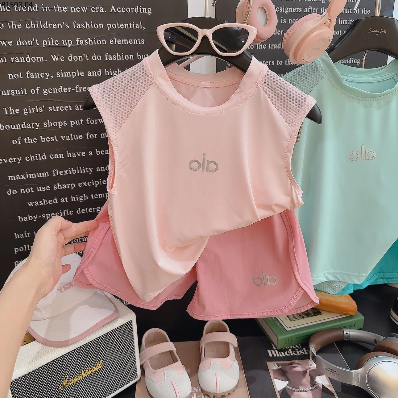 BỘ HÈ SÁT NÁCH CHO BÉ giá sỉ sz 80-120 : 105k sz 130-170 : 123k