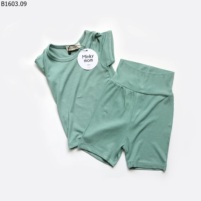 BỘ HÈ GÂN CẠP CAO CHO BÉ HÃNG #minkymom giá sỉ 110k