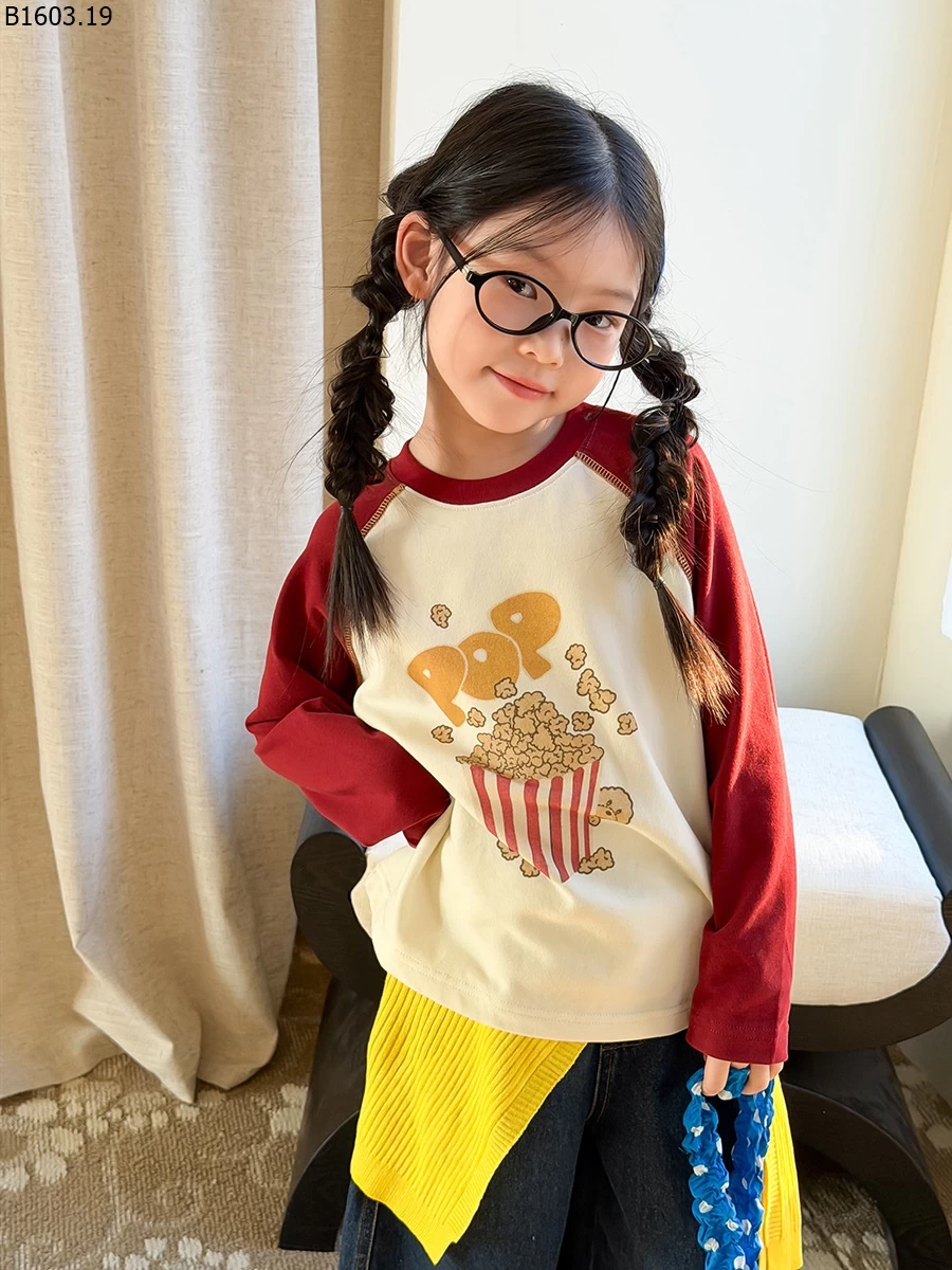 Áo thun dài tay raglan in hình NHÀ AMBB giá sỉ sz 100-150 : 152k sz 160 : 165k sz 170 : 179k