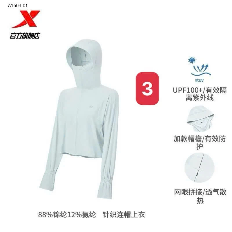 ÁO CHỐNG NẮNG NỮ XTEP - sỉ 215k
