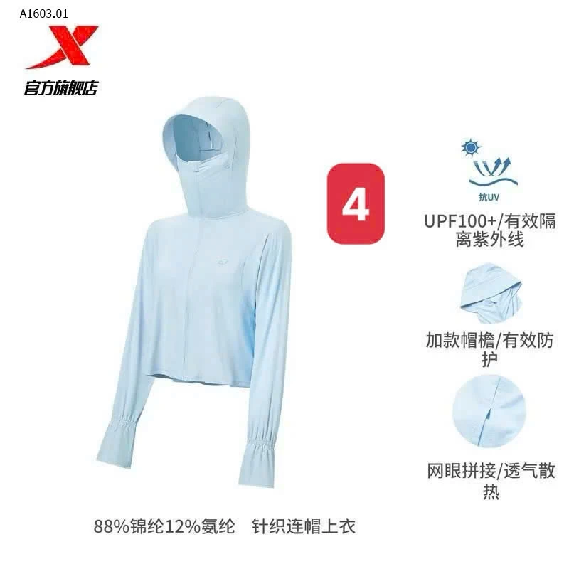 ÁO CHỐNG NẮNG NỮ XTEP - sỉ 215k