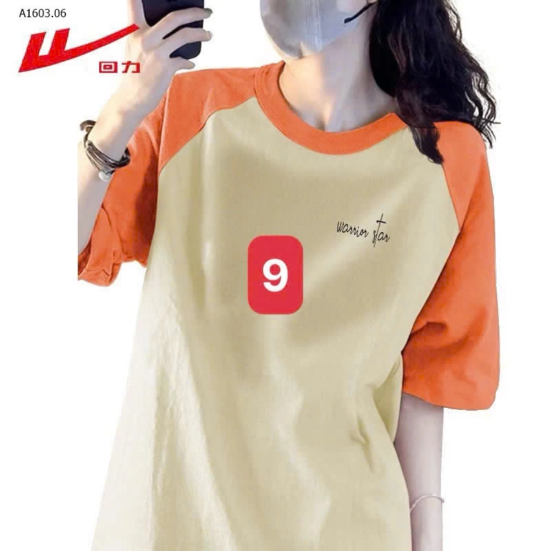 ÁO THUN WARRIOR TAY RAGLAN CHO NỮ - sỉ 167k