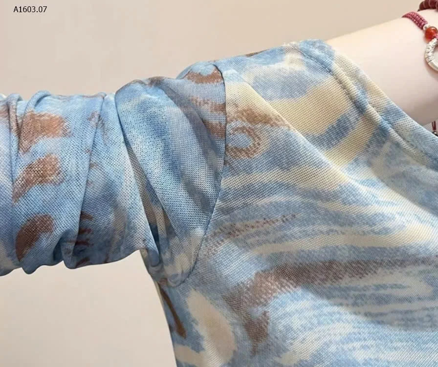 ÁO THUN NỮ TAY DÀI RÚT EO- sỉ 5k