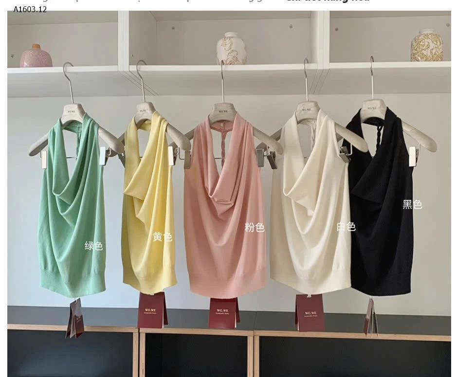 ÁO CỔ YẾM CHO NỮ W.G.W.E- sỉ 235k