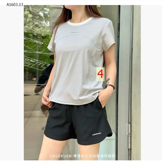 BỘ THỂ THAO NỮ CHÍNH HÃNG CAILEKUAN - sỉ 189k