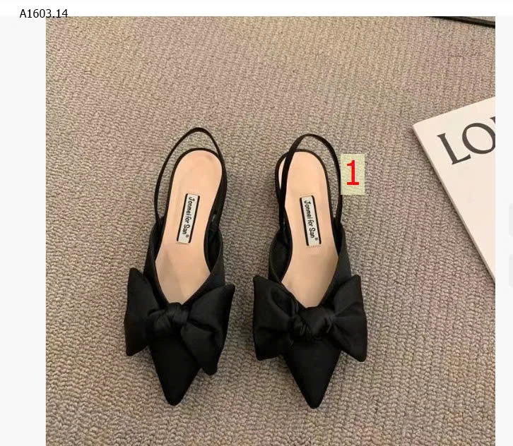 SLINGBACK NƠ gót 3p - sỉ 149k