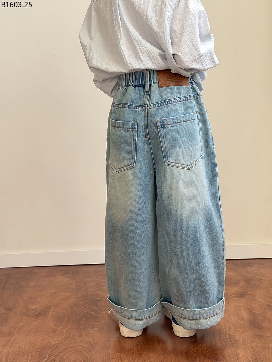 Quần jeans ống đứng kiểu Hàn Quốc đơn giản NHÀ AMBB giá sỉ sz 100-150 : 229k sz 160 : 248k sz 170 : 268k