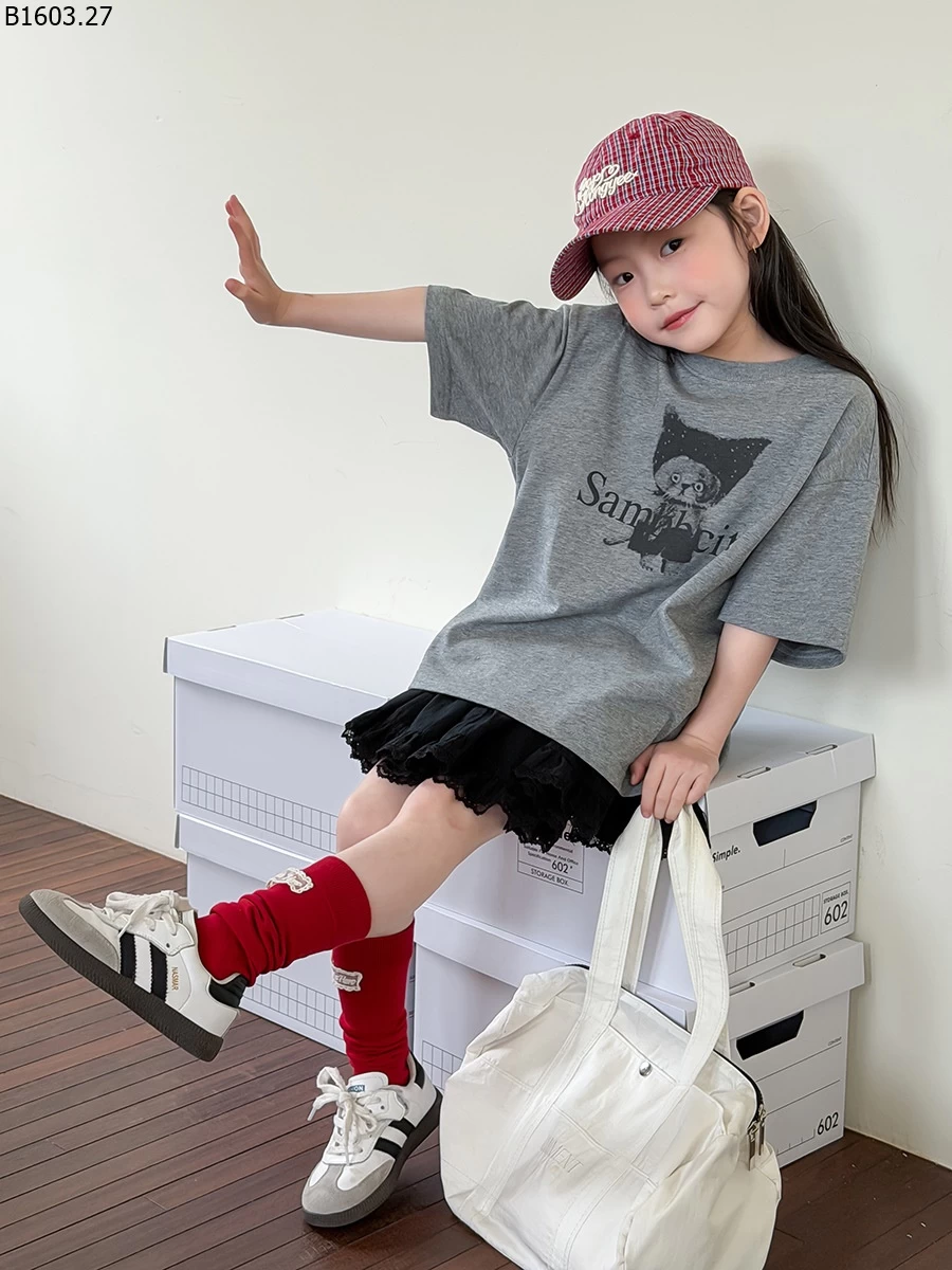 Áo thun ngắn tay kiểu Mỹ thời trang dáng rộng NHÀ AMBB giá sỉ sz 100-150 : 149k sz 160 : 159k sz 170 : 163k