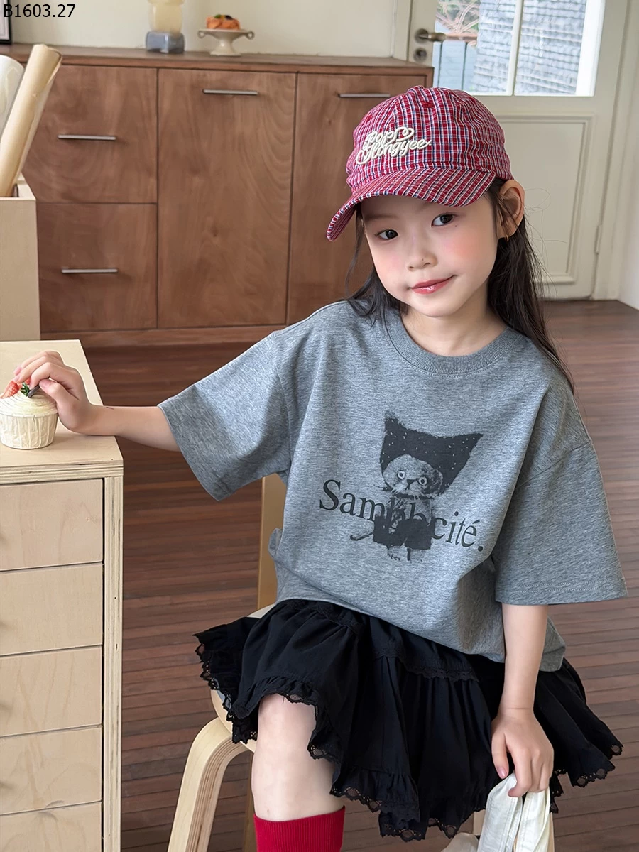 Áo thun ngắn tay kiểu Mỹ thời trang dáng rộng NHÀ AMBB giá sỉ sz 100-150 : 149k sz 160 : 159k sz 170 : 163k