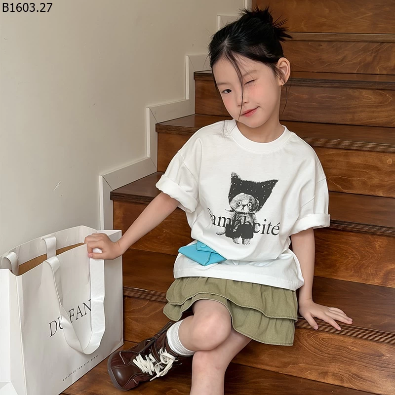 Áo thun ngắn tay kiểu Mỹ thời trang dáng rộng NHÀ AMBB giá sỉ sz 100-150 : 149k sz 160 : 159k sz 170 : 163k