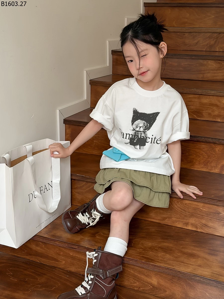 Áo thun ngắn tay kiểu Mỹ thời trang dáng rộng NHÀ AMBB giá sỉ sz 100-150 : 149k sz 160 : 159k sz 170 : 163k