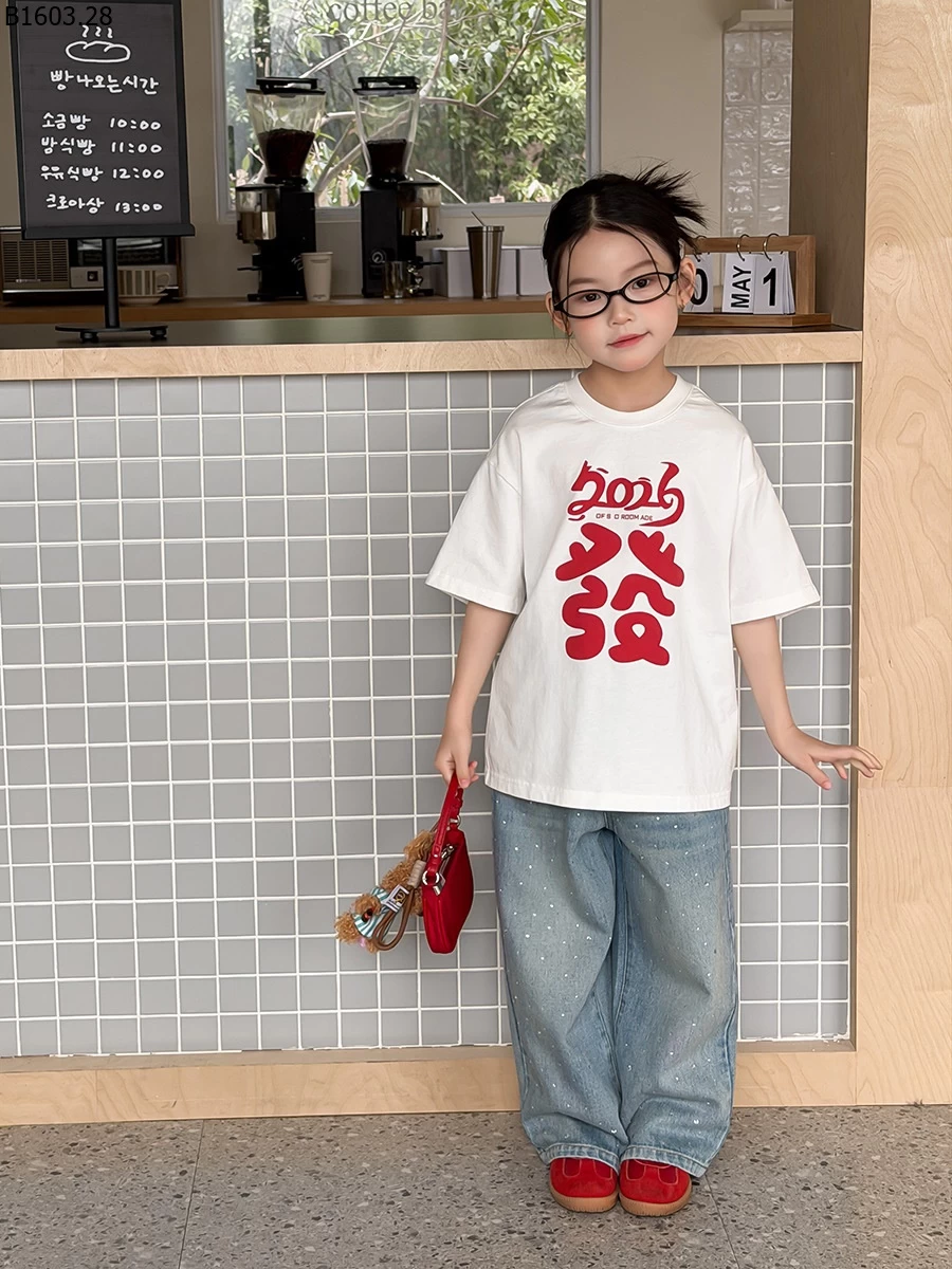 Áo thun ngắn tay kiểu Mỹ thời trang dáng rộng NHÀ AMBB giá sỉ sz 100-150 : 129k sz 160 : 141k sz 170 : 154k