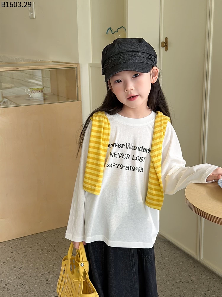 Áo lót mỏng nhẹ, thời trang mùa xuân/hè cho bé gái Elmo NHÀ AMBB giá sỉ sz 100-150 : 108k sz 160 : 117k sz 170 : 129k