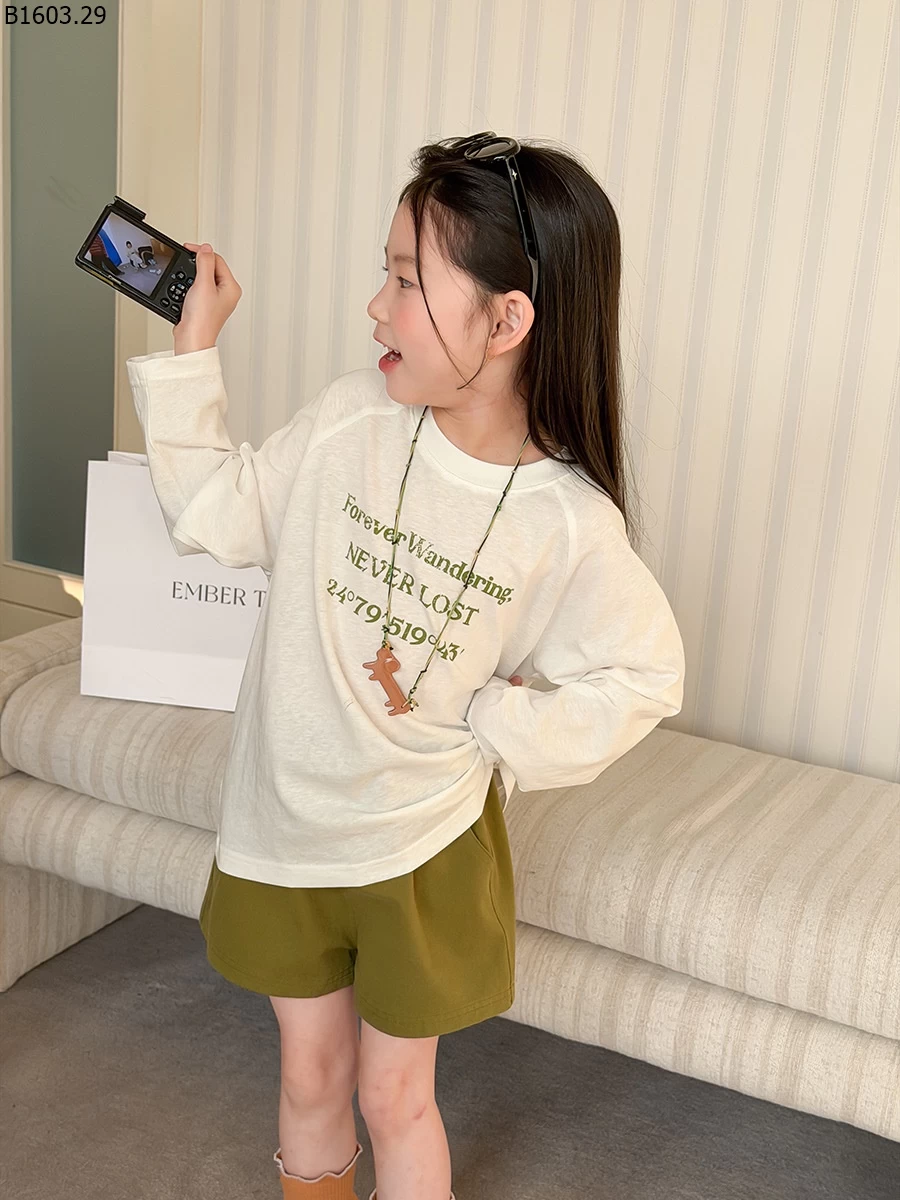 Áo lót mỏng nhẹ, thời trang mùa xuân/hè cho bé gái Elmo NHÀ AMBB giá sỉ sz 100-150 : 108k sz 160 : 117k sz 170 : 129k