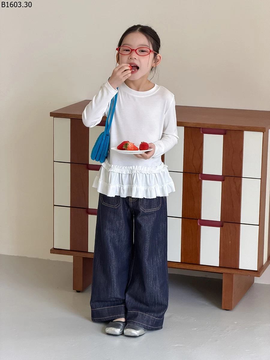 Áo thun Elmo kiểu Hàn Quốc cho bé gái NHÀ AMBB giá sỉ sz 100-150 : 135k sz 160 : 145k sz 170 : 158k