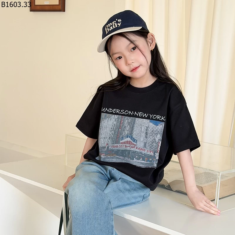 Áo thun trẻ em Elmo Baby kiểu Hàn Quốc dáng rộng, unisex NHÀ AMBB giá sỉ sz 100-150 : 152k sz 160 : 163k sz 170 : 176k