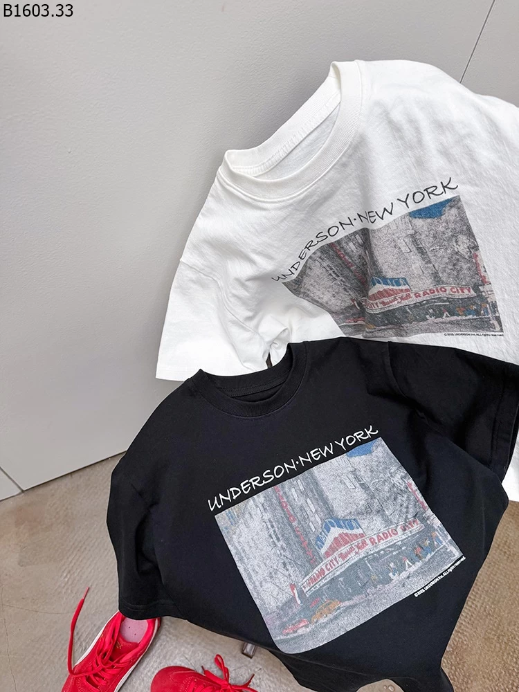 Áo thun trẻ em Elmo Baby kiểu Hàn Quốc dáng rộng, unisex NHÀ AMBB giá sỉ sz 100-150 : 152k sz 160 : 163k sz 170 : 176k