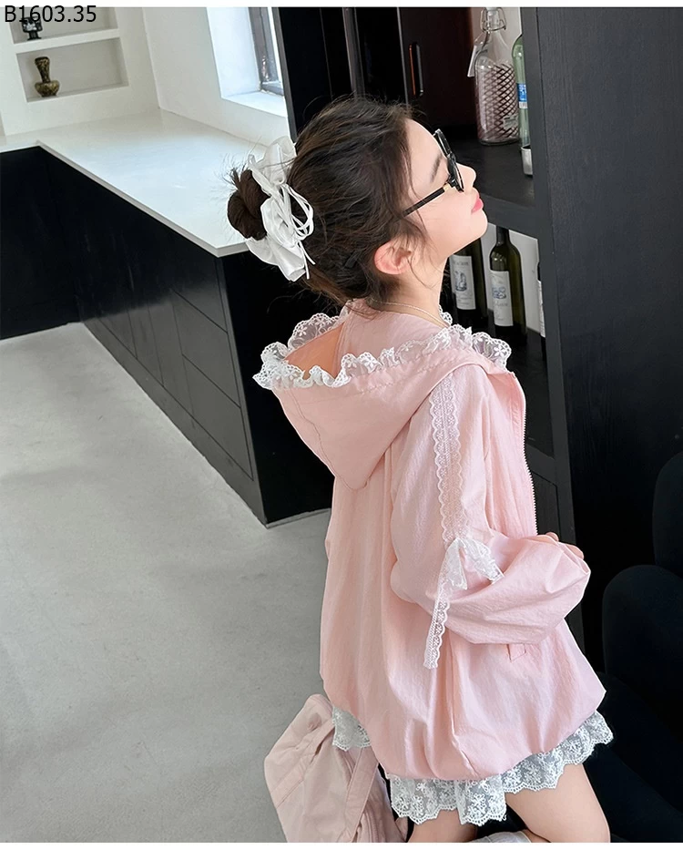 ÁO KHOÁC VIỀN REN CHO BG giá sỉ 170k