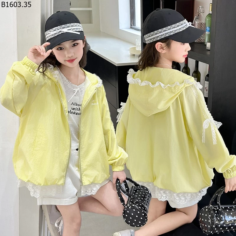 ÁO KHOÁC VIỀN REN CHO BG giá sỉ 170k