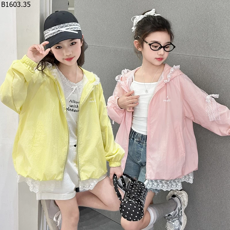 ÁO KHOÁC VIỀN REN CHO BG giá sỉ 170k