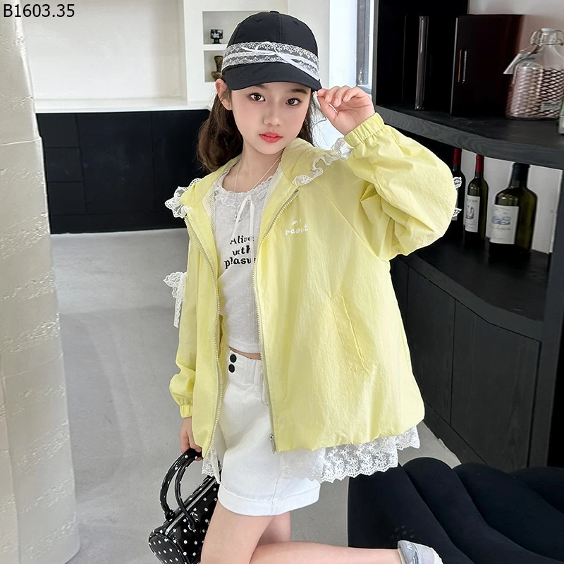 ÁO KHOÁC VIỀN REN CHO BG giá sỉ 170k