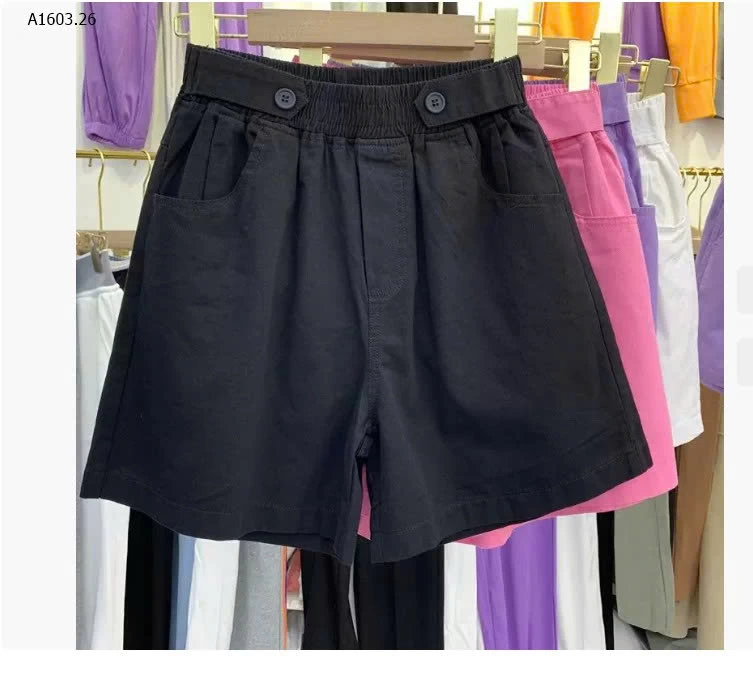 QUẦN SHORT CẠP CHUN NỮ - sỉ 113k