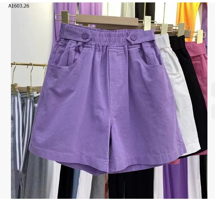 QUẦN SHORT CẠP CHUN NỮ - sỉ 113k