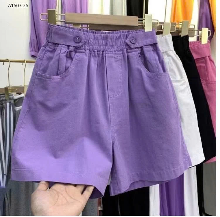 QUẦN SHORT CẠP CHUN NỮ - sỉ 113k
