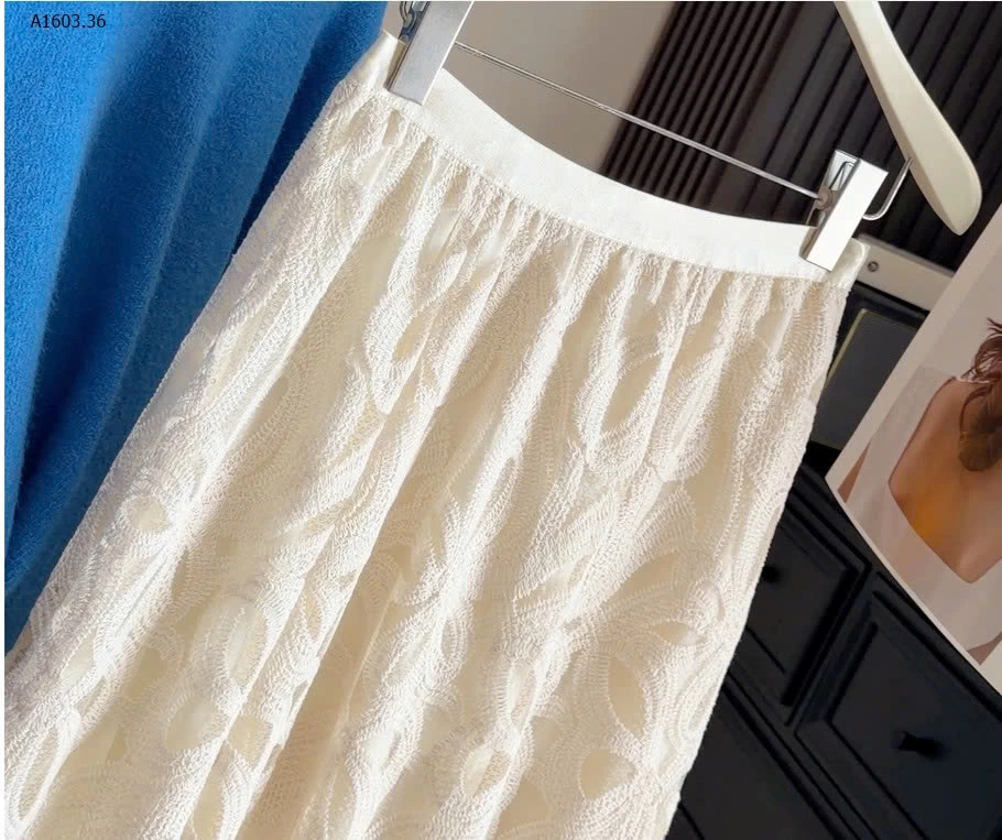 CHÂN VÁY REN DÁNG DÀI ANNA - sỉ 222k