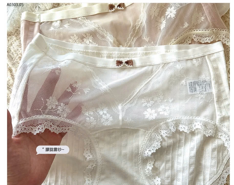 HỘP 5 QUẦN LÓT VIỀN REN NỮ - sỉ 180k