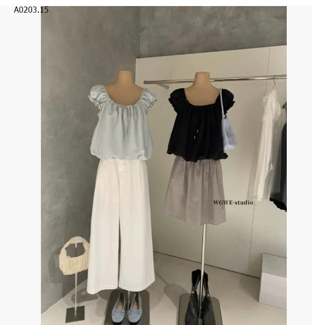 ÁO BÍ CỔ CHUN W.G.W.E- sỉ 232k