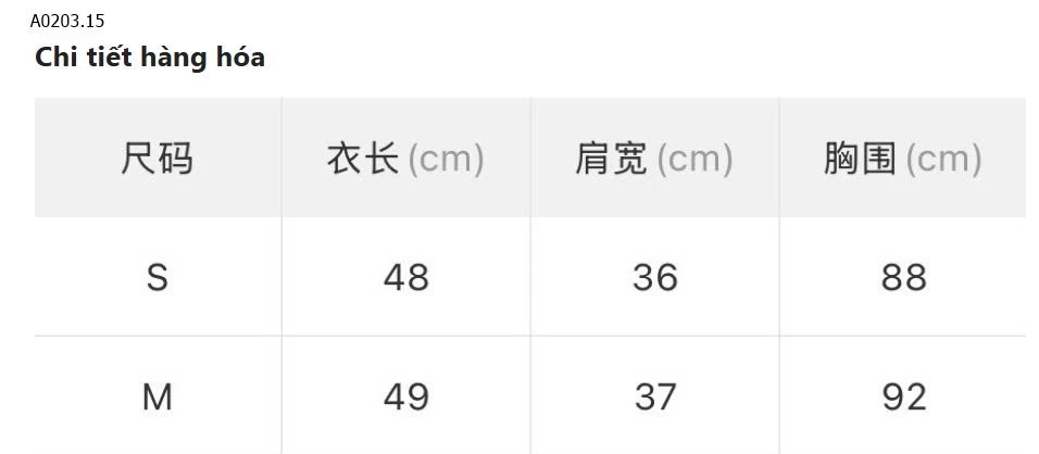 ÁO BÍ CỔ CHUN W.G.W.E- sỉ 232k
