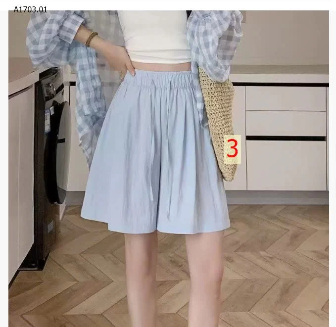 QUẦN SHORT ỐNG RỘNG ICE SILK - sỉ 75k