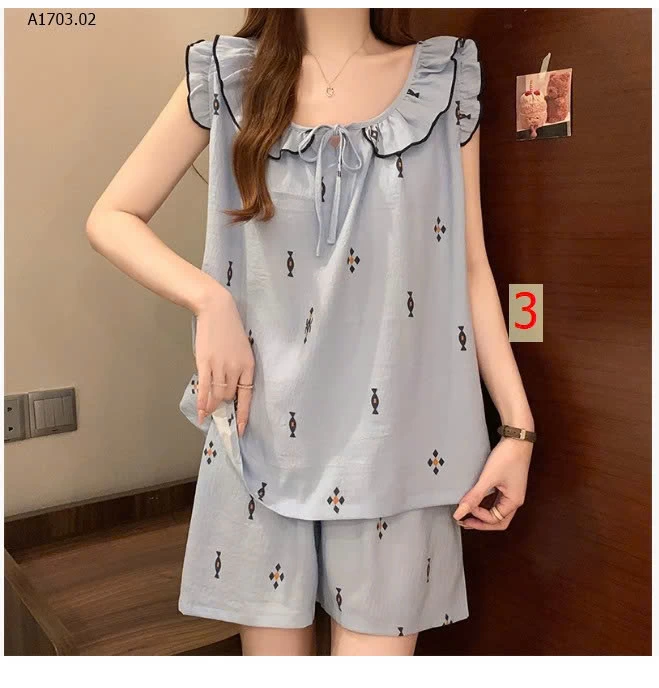 BỘ MẶC NHÀ CHO NỮ - sỉ 142k