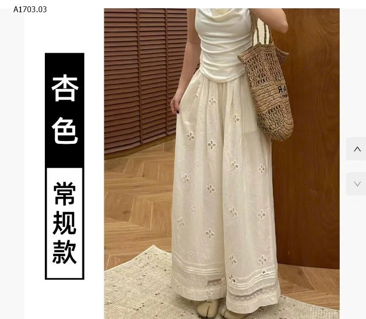 QUẦN ỐNG RỘNG CHO NỮ - sỉ 223k