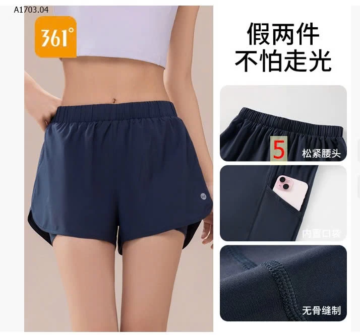 QUẦN ĐÙI 2 LỚP MẶC MÙA HÈ CHO NỮ - sỉ 179k