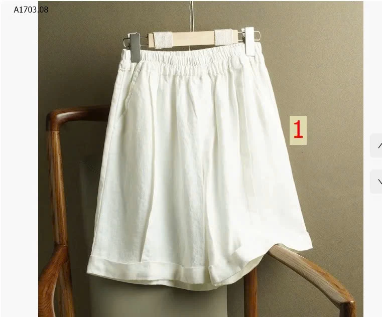 QUẦN SHORT ỐNG RỘNG NỮ - sỉ 100k