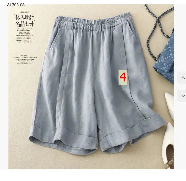 QUẦN SHORT ỐNG RỘNG NỮ - sỉ 100k
