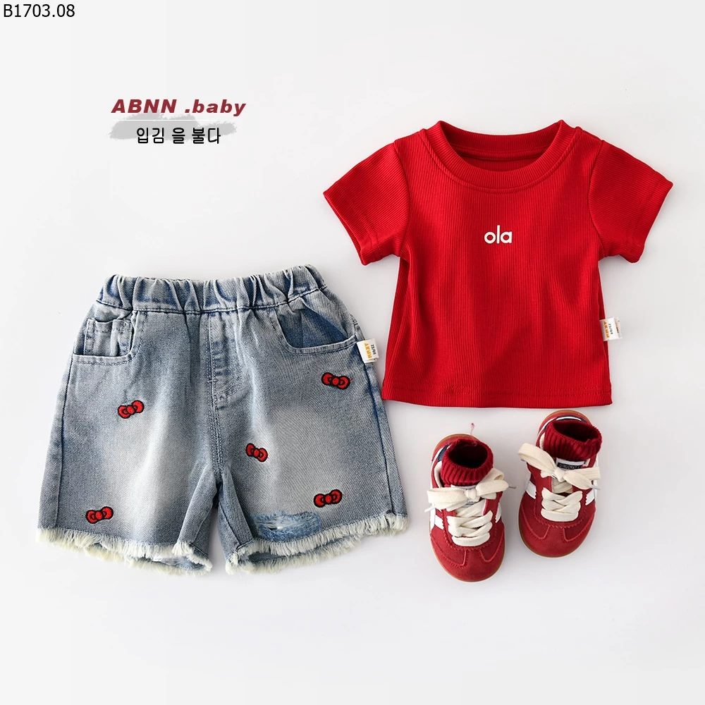 QUẦN SHORT JEAN BG sỉ 179k