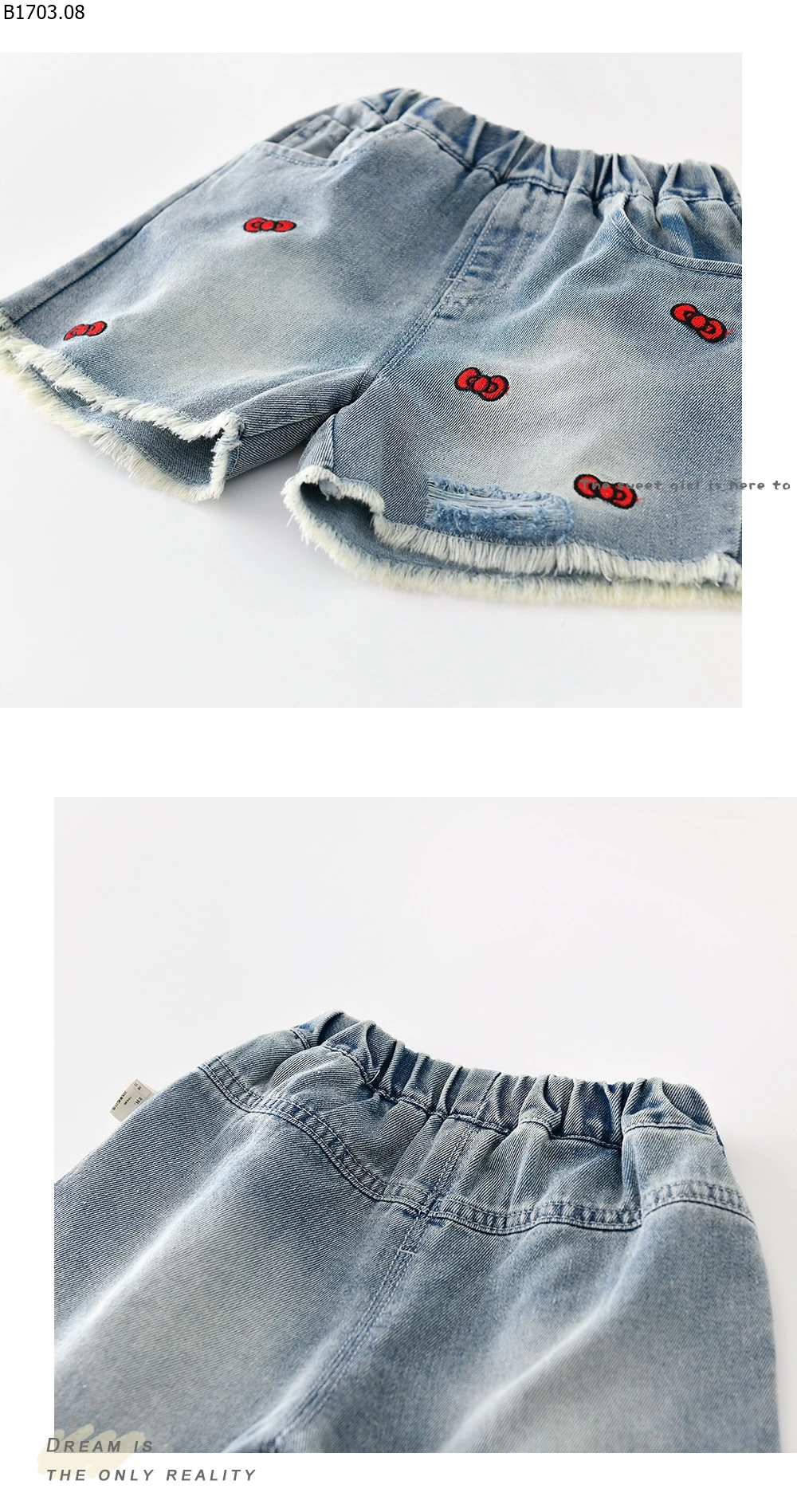 QUẦN SHORT JEAN BG sỉ 179k