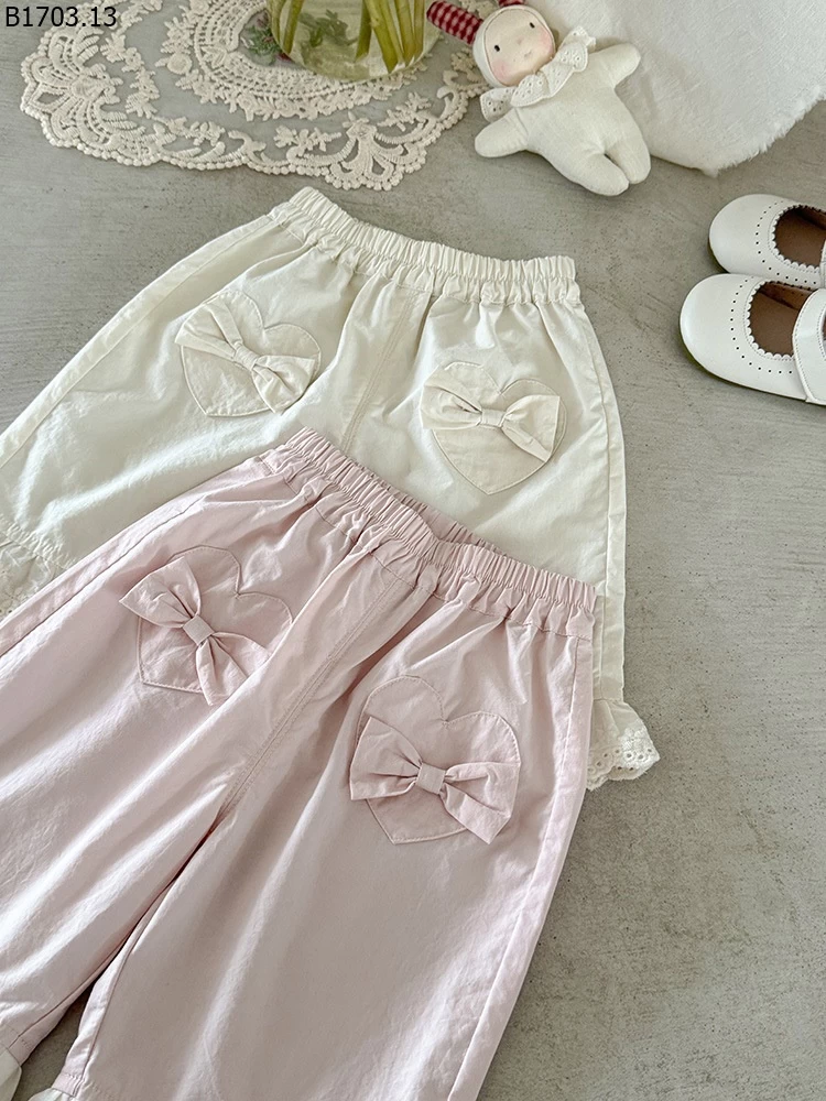 QUẦN NƠ VIỀN REN CHO BG sỉ 169k