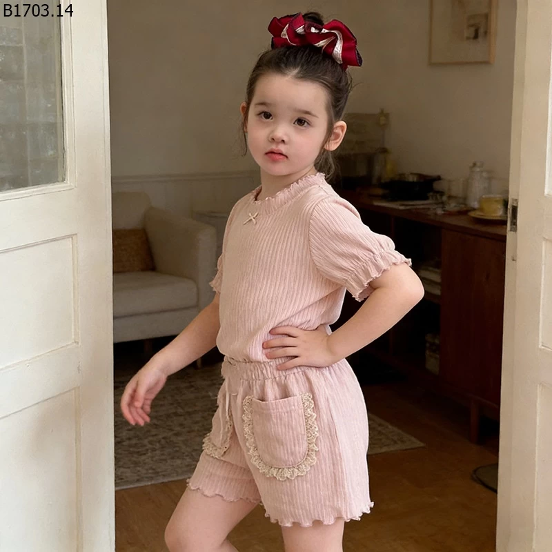 BỘ NGỦ MẶC NHÀ CHO BÉ GÁI sỉ 102k