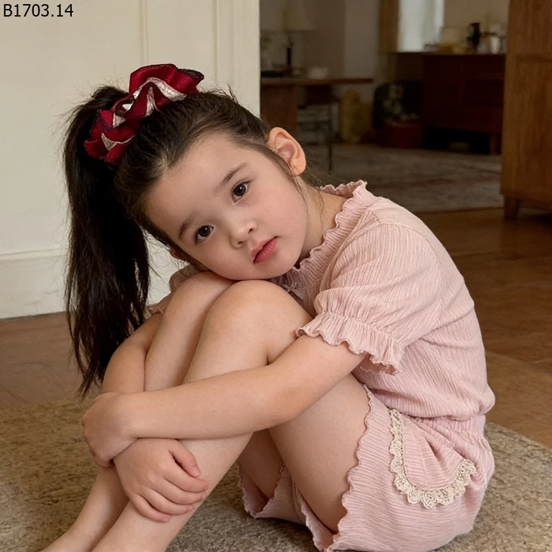 BỘ NGỦ MẶC NHÀ CHO BÉ GÁI sỉ 102k